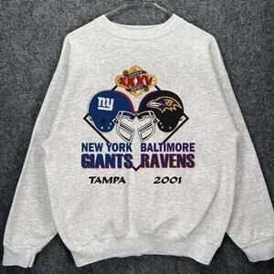 2001 Super Bowl Xxxv New York Giants Baltimore Ravens Shirt Sweatshirt